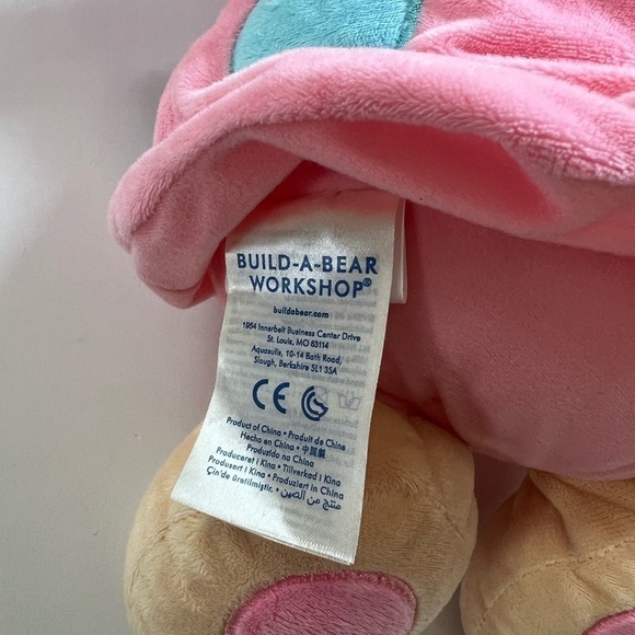 Build a Bear Pokémon Snubull Plush Pink No Sound - Picture 4 of 5